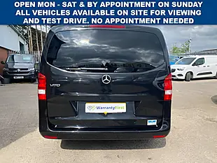 Used 2021 Mercedes-Benz Vito Crew Cab 5 Seater Black - Interior and Exterior details 6