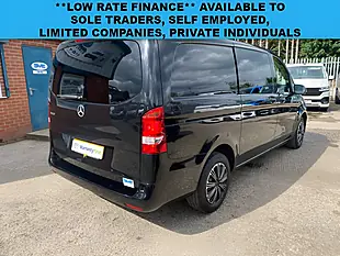 Used 2021 Mercedes-Benz Vito Crew Cab 5 Seater Black - Interior and Exterior details 7