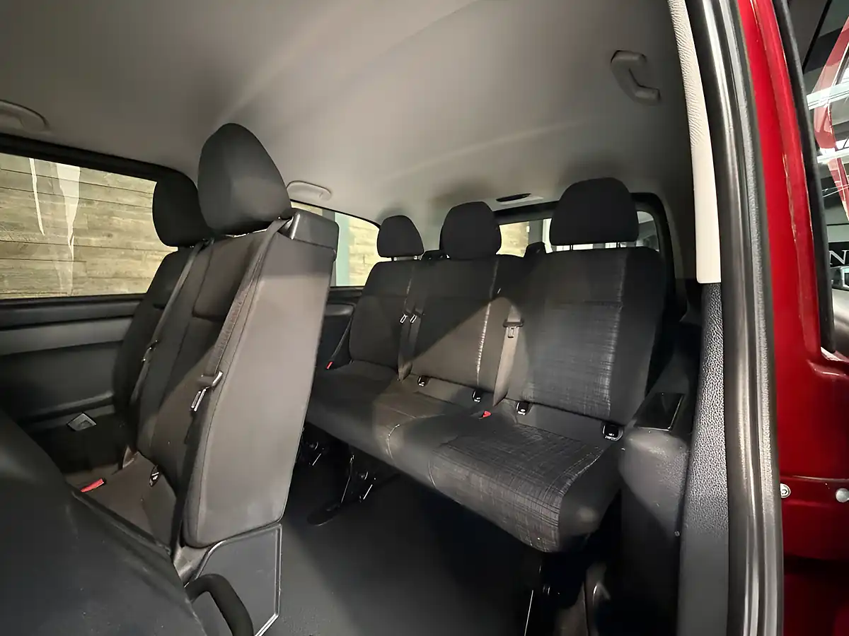 Used 2021 Mercedes-Benz Vito Pro Tourer Double Cab Red - Interior and Exterior details 13