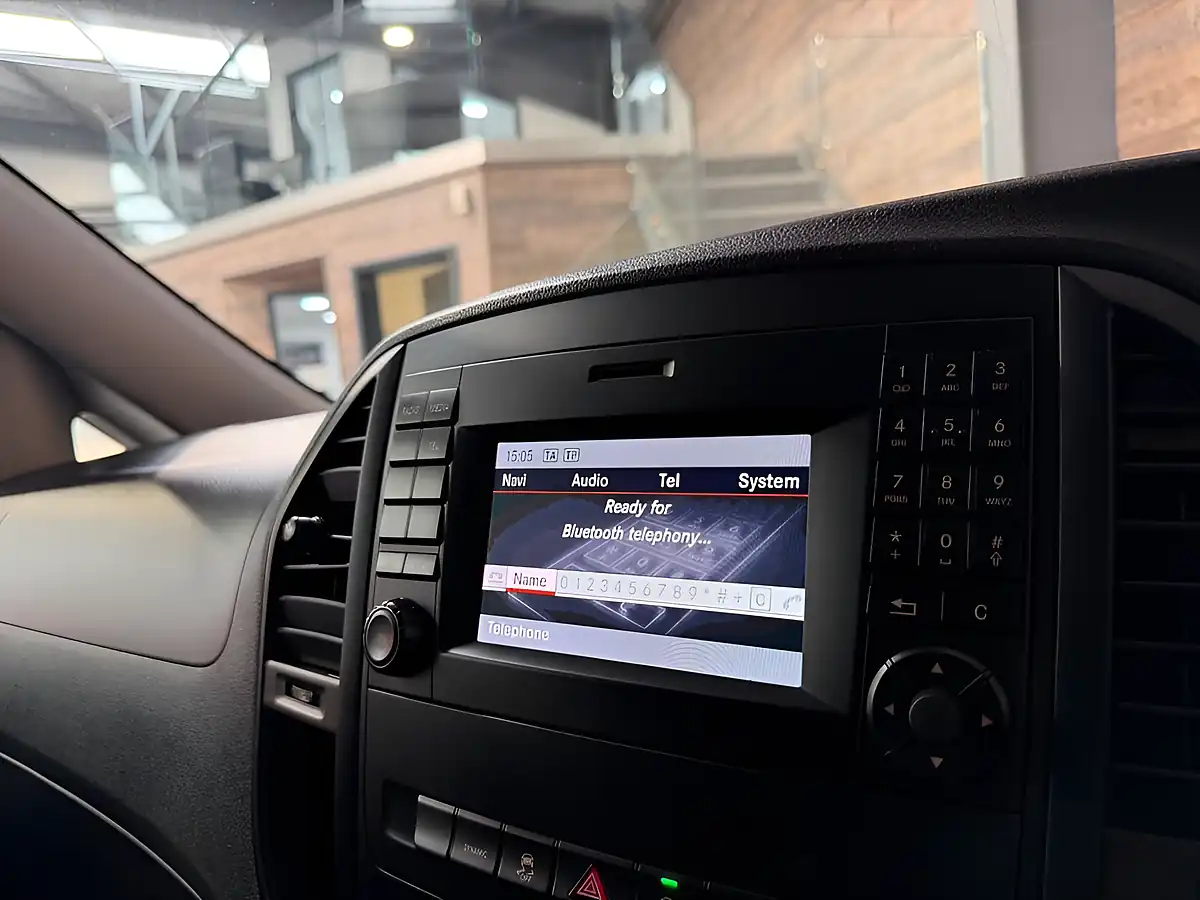 Used 2021 Mercedes-Benz Vito Pro Tourer Double Cab Red - Interior and Exterior details 17