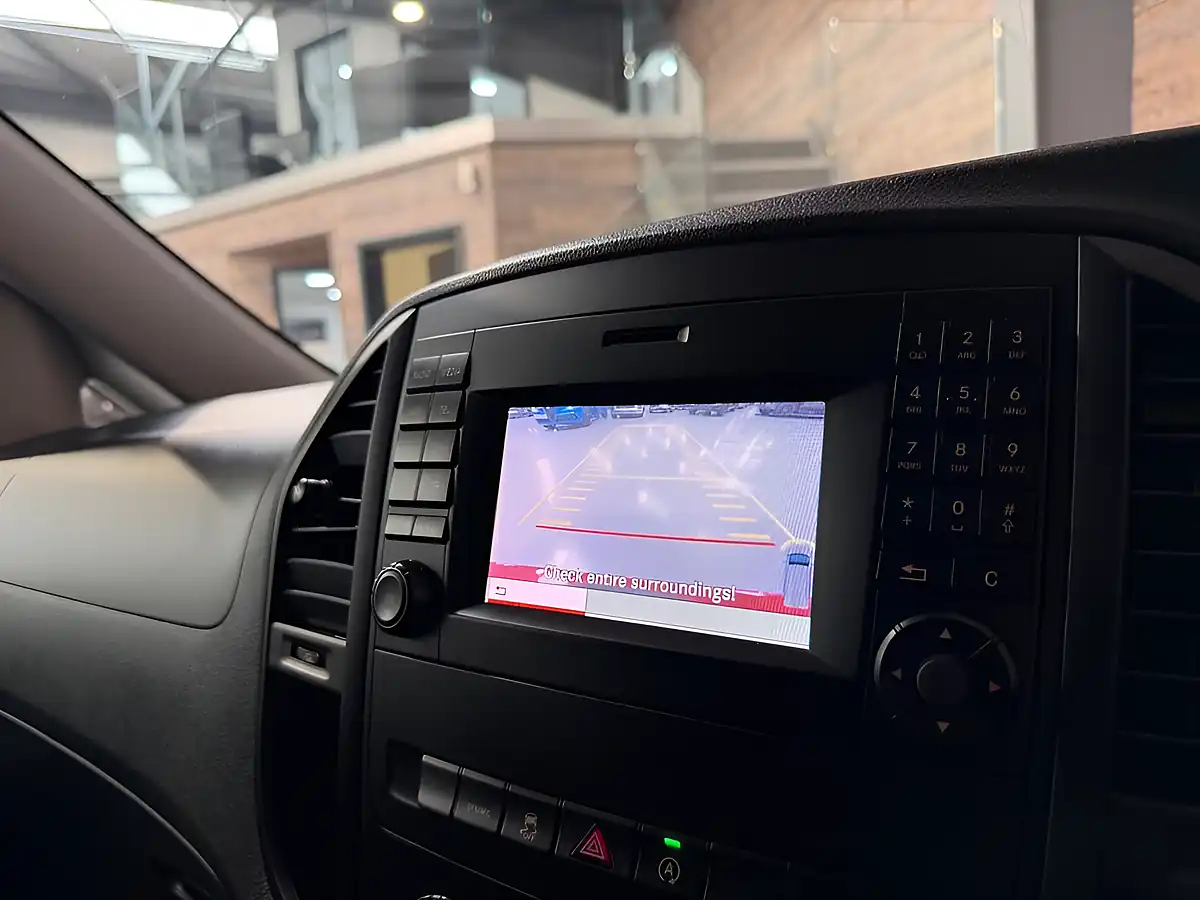 Used 2021 Mercedes-Benz Vito Pro Tourer Double Cab Red - Interior and Exterior details 18