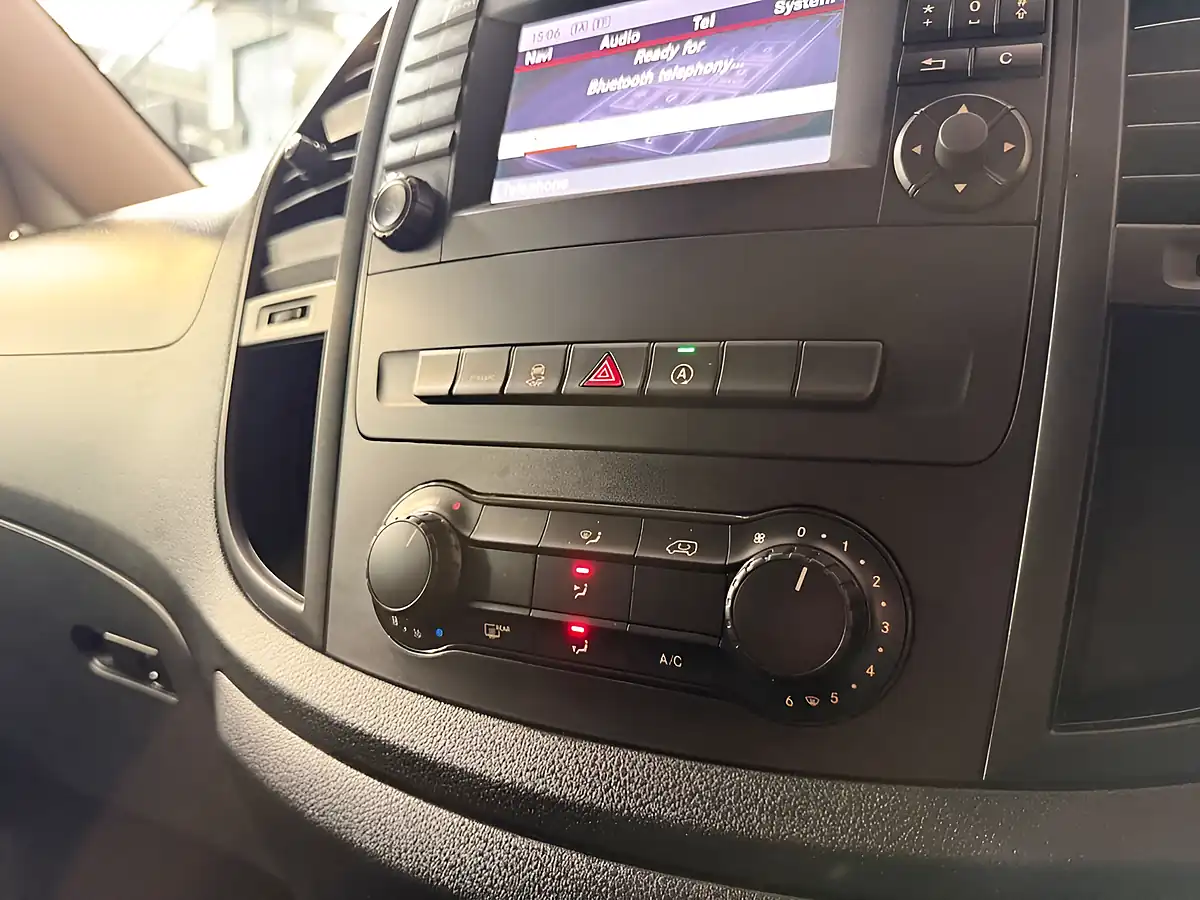 Used 2021 Mercedes-Benz Vito Pro Tourer Double Cab Red - Interior and Exterior details 19
