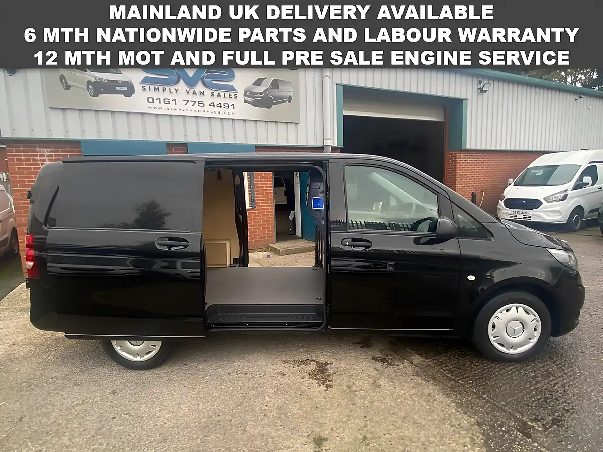 Used 2021 Mercedes-Benz Vito Progressive Black - Interior and Exterior details 5