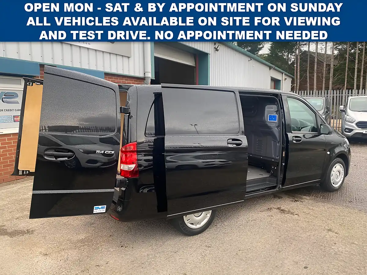 Used 2021 Mercedes-Benz Vito Progressive Black - Interior and Exterior details 6