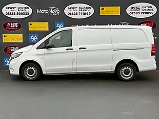 Used 2021 Mercedes-Benz Vito Progressive L2 White - Interior and Exterior details 2