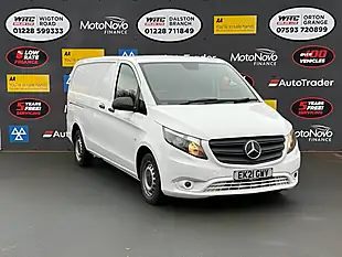 Used 2021 Mercedes-Benz Vito Progressive L2 White - Interior and Exterior details 4