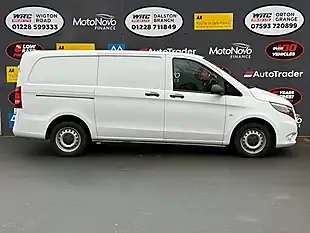 Used 2021 Mercedes-Benz Vito Progressive L2 White - Interior and Exterior details 5