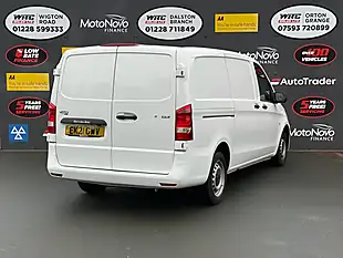 Used 2021 Mercedes-Benz Vito Progressive L2 White - Interior and Exterior details 6