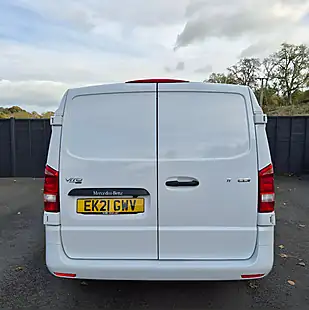 Used 2021 Mercedes-Benz Vito Progressive L2 White - Interior and Exterior details 7