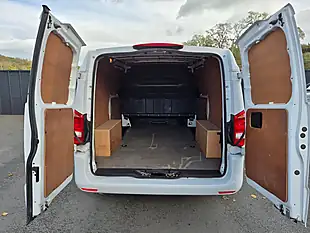 Used 2021 Mercedes-Benz Vito Progressive L2 White - Interior and Exterior details 8