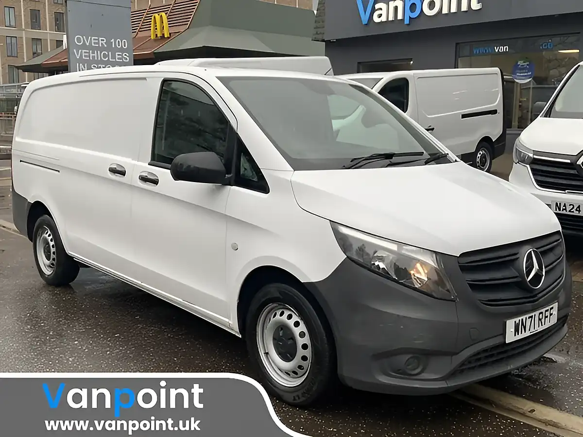 Used 2021 Mercedes-Benz Vito Progressive White - Front View