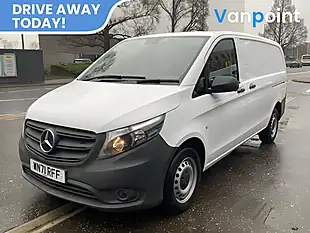 Used 2021 Mercedes-Benz Vito Progressive White - Interior and Exterior details 3
