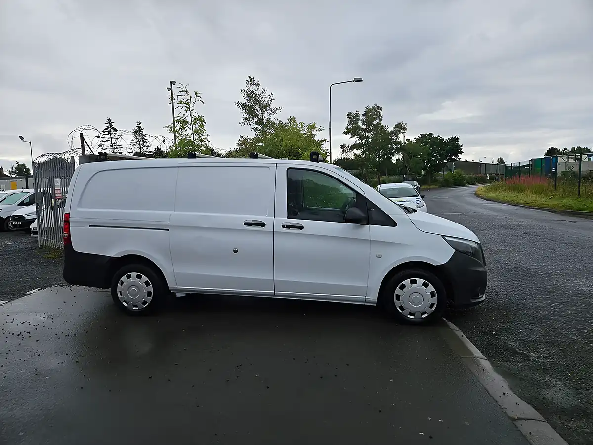 Used 2021 Mercedes-Benz Vito Progressive White - Interior and Exterior details 2