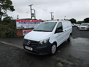 Used 2021 Mercedes-Benz Vito Progressive White - Interior and Exterior details 4