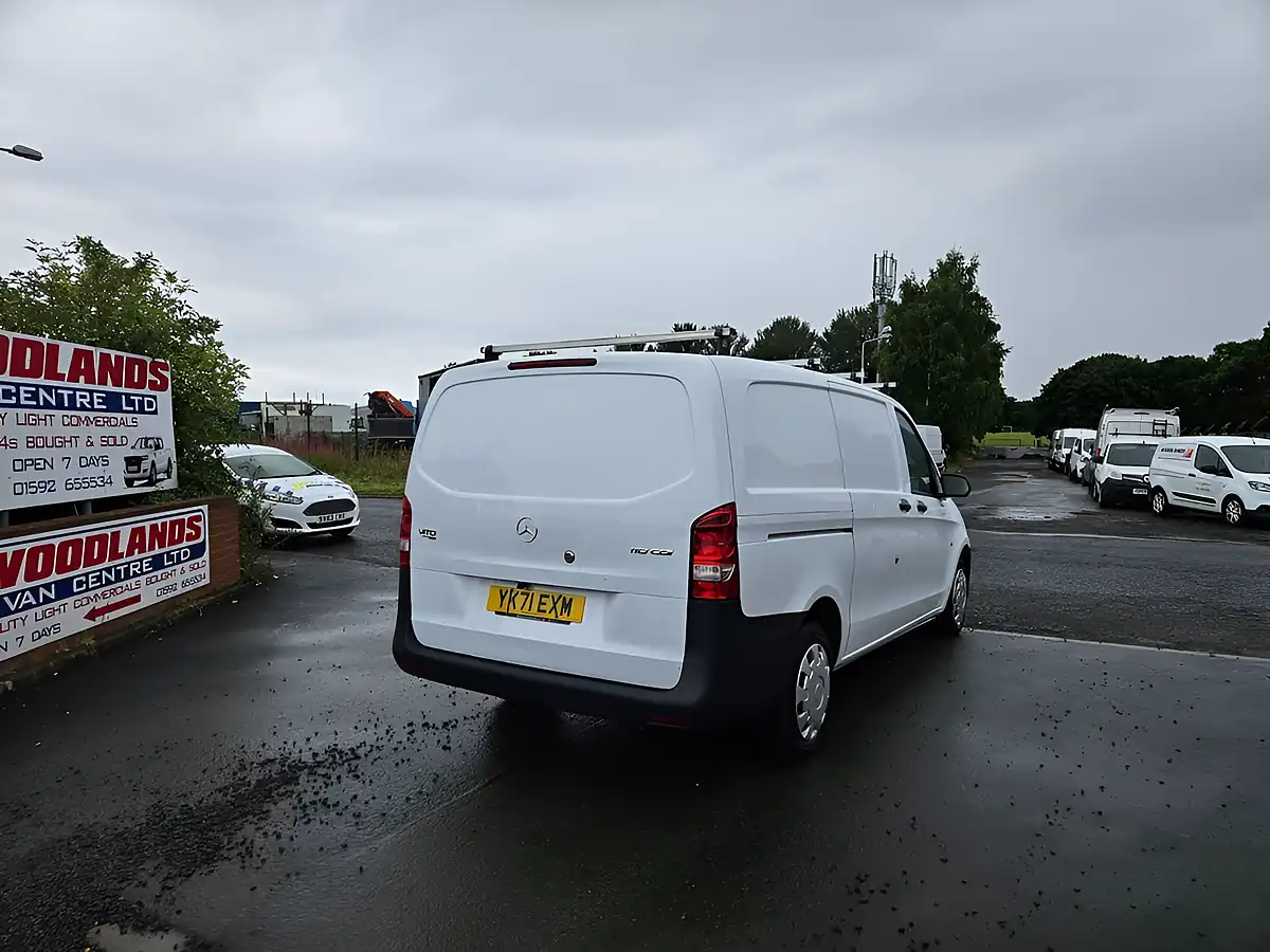 Used 2021 Mercedes-Benz Vito Progressive White - Interior and Exterior details 8