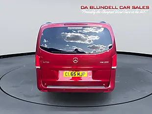Used 2021 Mercedes-Benz Vito Sport Crew Van Double Cab Red - Interior and Exterior details 15