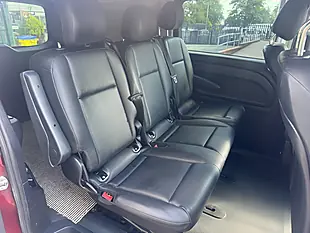 Used 2021 Mercedes-Benz Vito Sport Crew Van Double Cab Red - Interior and Exterior details 7