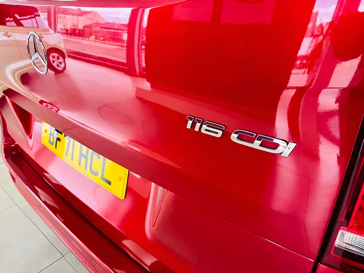 Used 2021 Mercedes-Benz Vito Sport Tourer Red - Interior and Exterior details 17