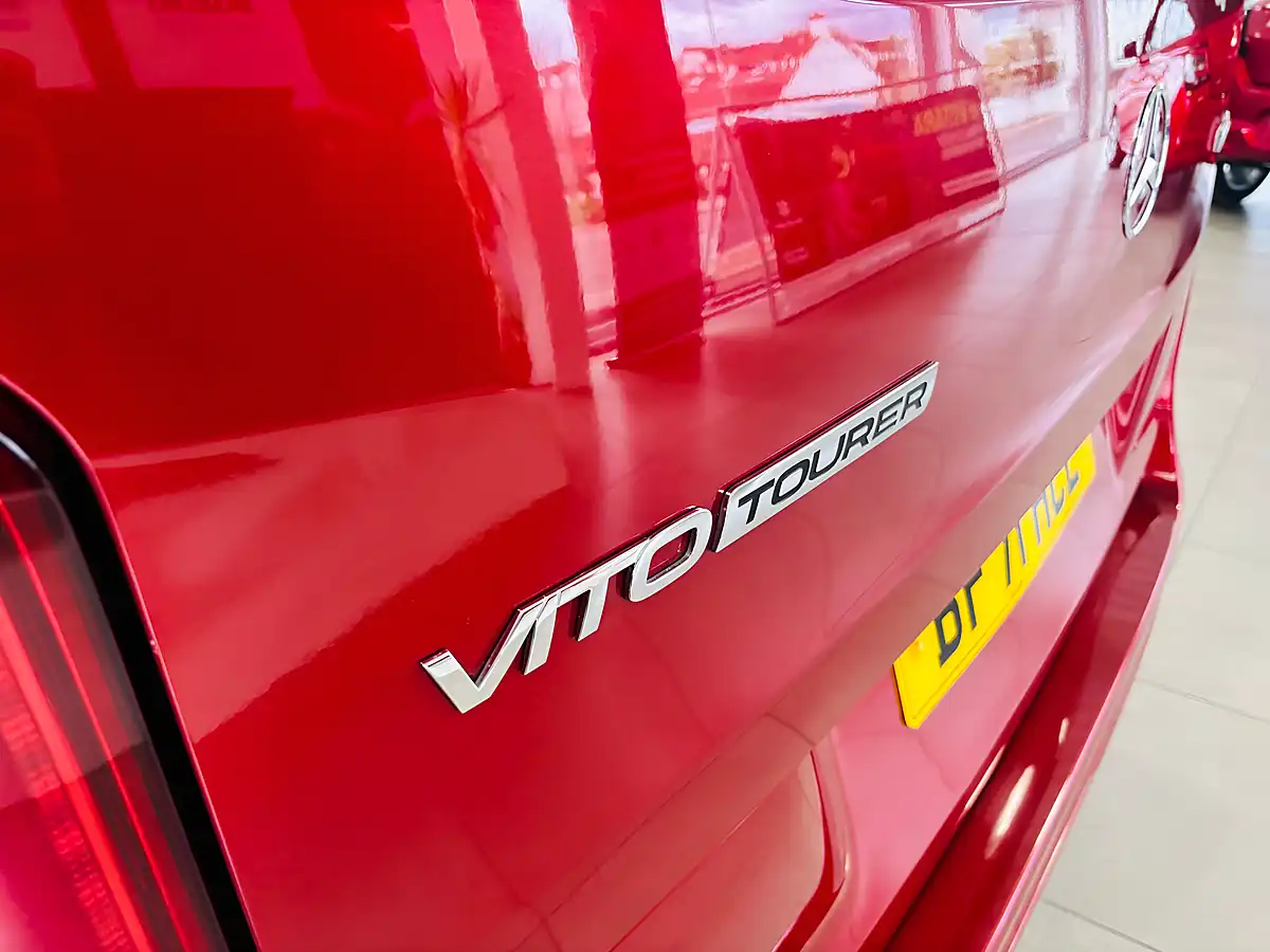 Used 2021 Mercedes-Benz Vito Sport Tourer Red - Interior and Exterior details 19