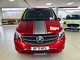 Used 2021 Mercedes-Benz Vito Sport Tourer Red - Interior and Exterior details 2