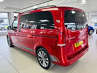 Used 2021 Mercedes-Benz Vito Sport Tourer Red - Interior and Exterior details 4
