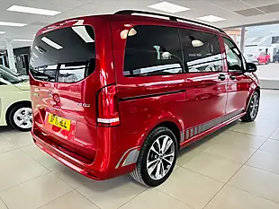 Used 2021 Mercedes-Benz Vito Sport Tourer Red - Interior and Exterior details 6