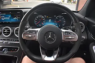 Used 2021 Mercedes C220 AMG Line Night Edition (premium) Silver - Interior and Exterior details 15