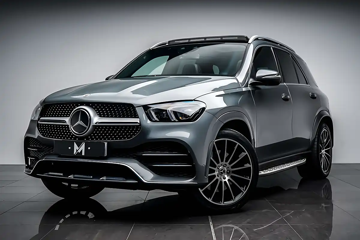Used 2021 Mercedes Gle AMG Line (premium Plus) Selenite Grey - Interior and Exterior details 4