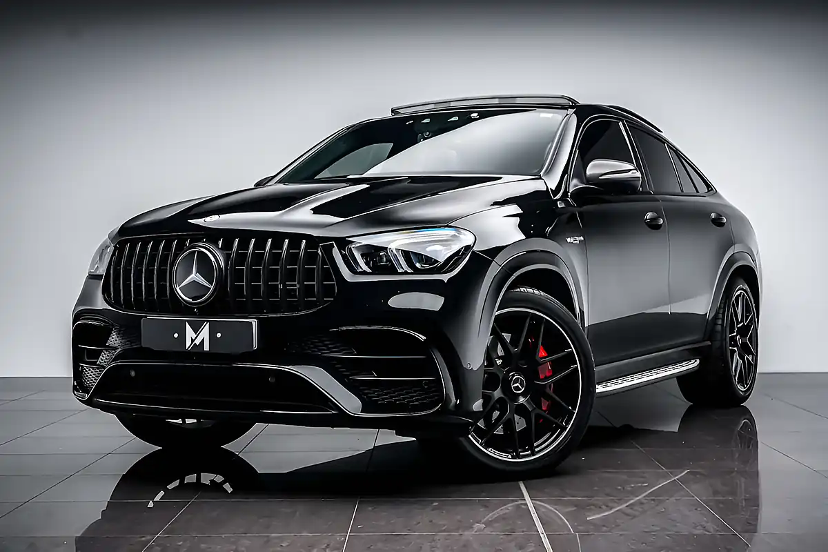 Used 2021 Mercedes Gle AMG S Coupe Obsidian Black - Interior and Exterior details 4
