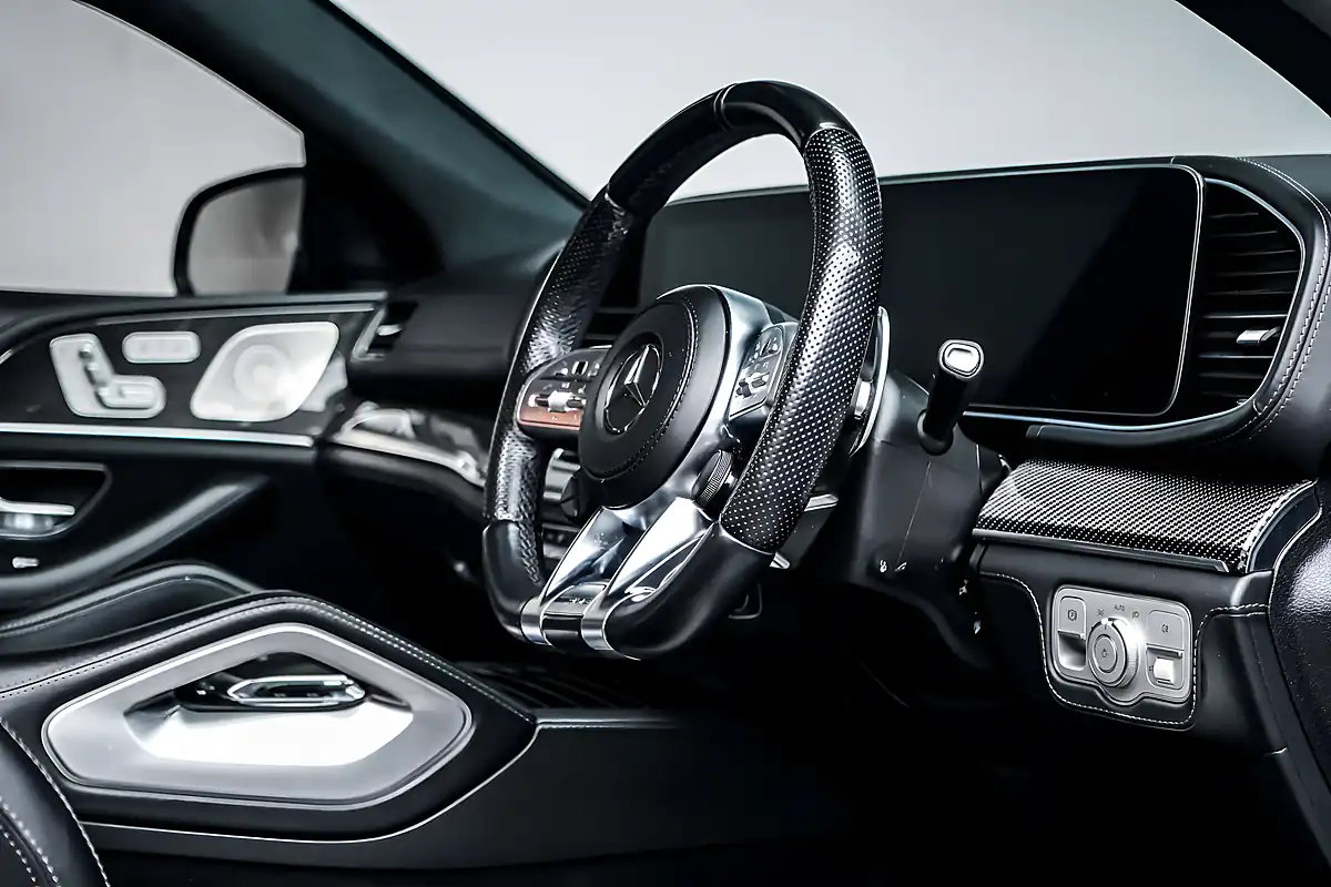 Used 2021 Mercedes Gle AMG S Coupe Obsidian Black - Interior and Exterior details 9