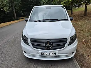 Used 2021 Mercedes Vito Progressive White - Interior and Exterior details 3