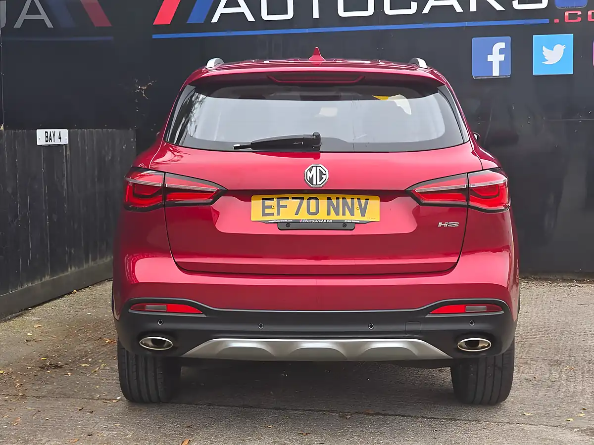 Used 2021 MG HS Excite Red - Interior and Exterior details 5