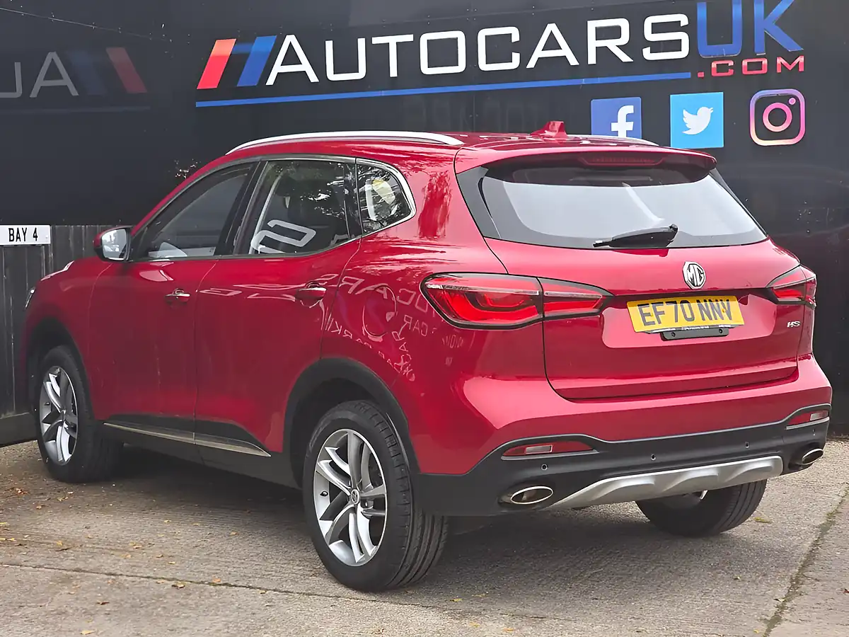 Used 2021 MG HS Excite Red - Interior and Exterior details 7