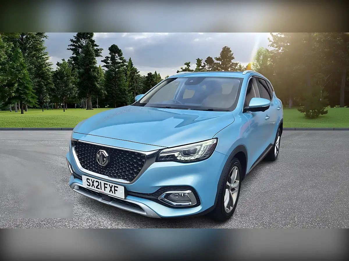 Used 2021 MG Hs Exclusive Blue - Front View