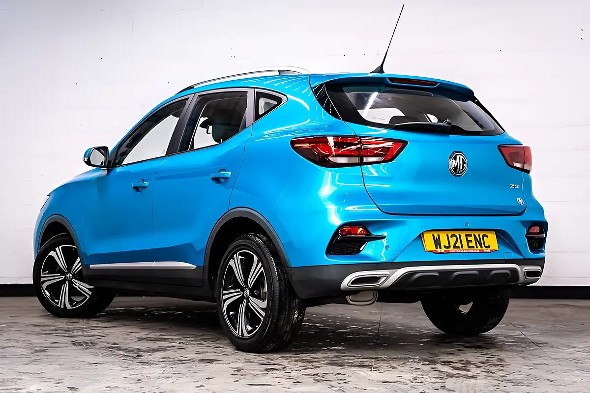 Used 2021 MG MG Zs Excite Blue - Interior and Exterior details 3