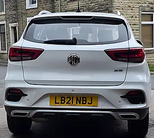 Used 2021 MG MG Zs Excite White - Interior and Exterior details 6