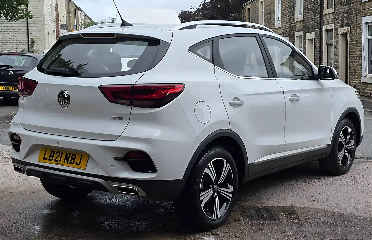 Used 2021 MG MG Zs Excite White - Interior and Exterior details 8