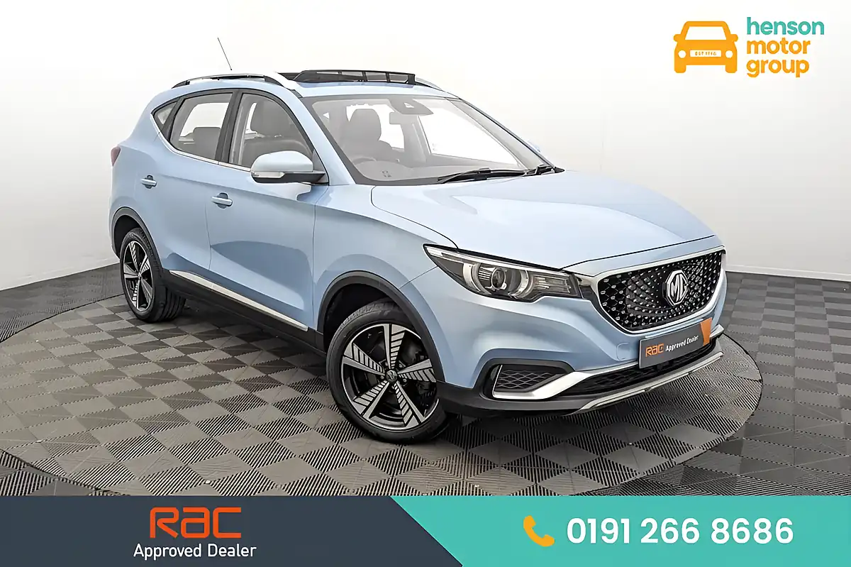 Used 2021 MG MG Zs Exclusive Blue - Front View