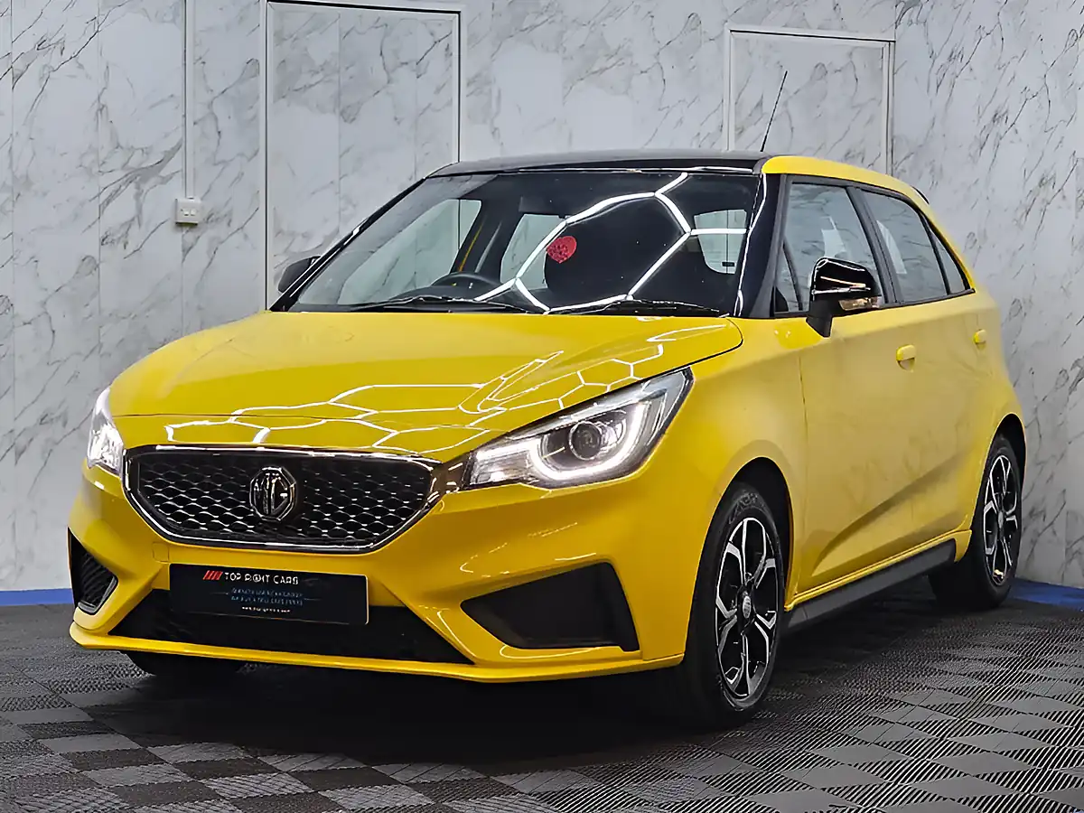 Used 2021 MG MG3 Excite Yellow - Interior and Exterior details 4
