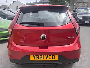 Used 2021 MG MG3 Exclusive Nav Red - Interior and Exterior details 4