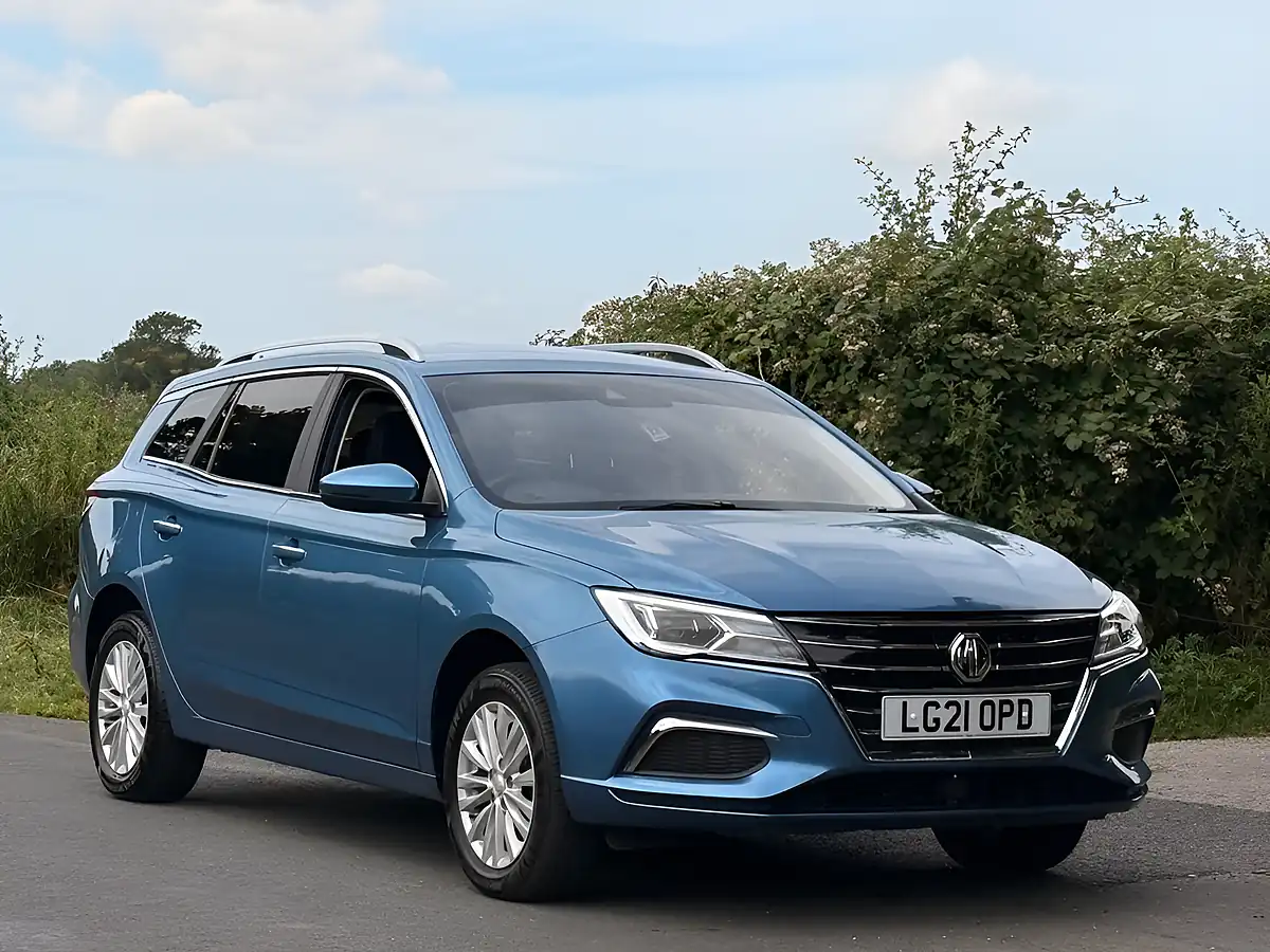 Used 2021 MG MG5 Exclusive Piccadilly Blue - Front View