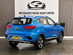 Used 2021 MG Zs Excite Blue - Interior and Exterior details 12