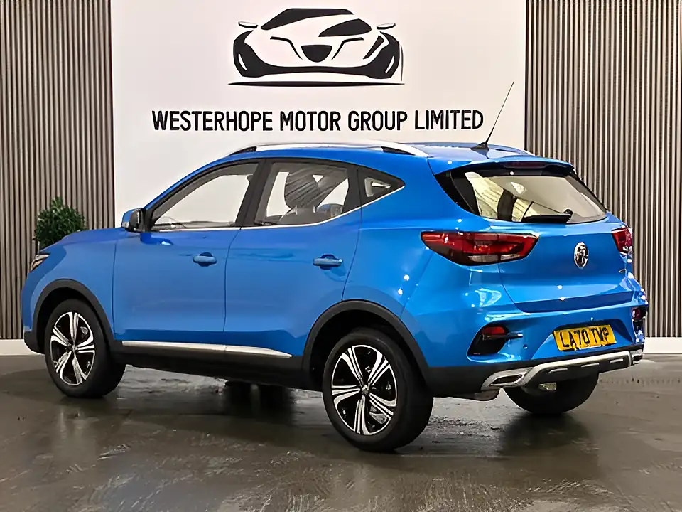 Used 2021 MG Zs Excite Blue - Interior and Exterior details 2