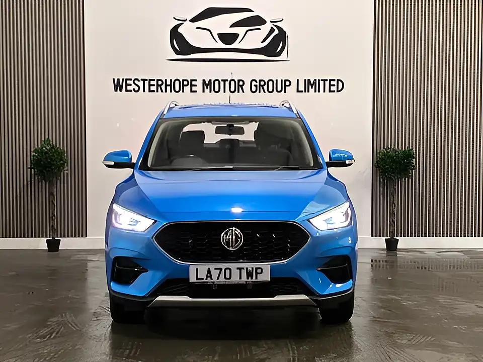 Used 2021 MG Zs Excite Blue - Interior and Exterior details 9