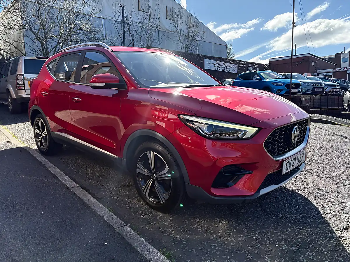 Used 2021 MG Zs Excite Red - Front View