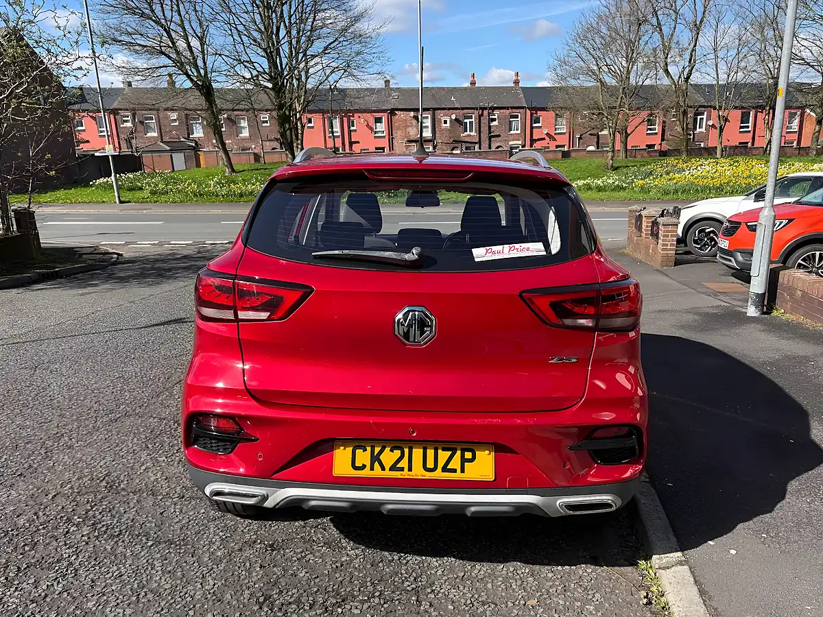 Used 2021 MG Zs Excite Red - Interior and Exterior details 4