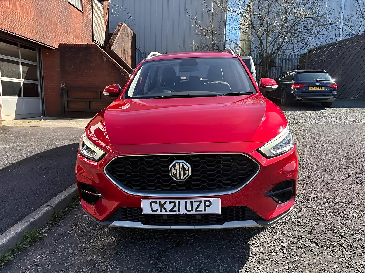 Used 2021 MG Zs Excite Red - Interior and Exterior details 8