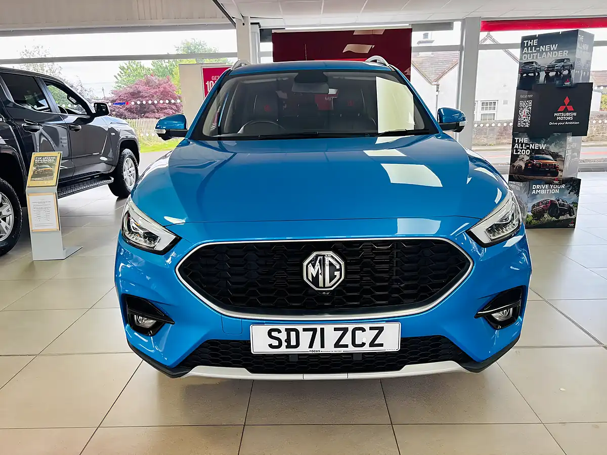 Used 2021 MG Zs Exclusive Blue - Interior and Exterior details 2