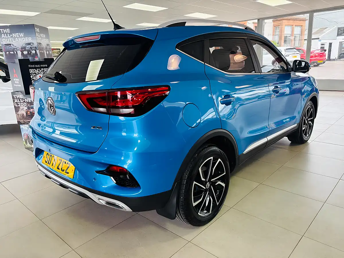 Used 2021 MG Zs Exclusive Blue - Interior and Exterior details 9