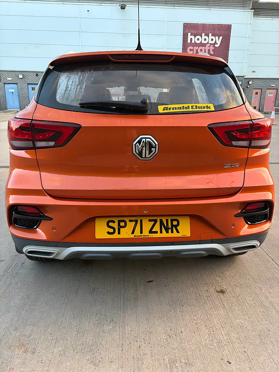 Used 2021 MG ZS Exclusive Orange - Interior and Exterior details 3